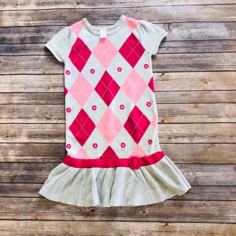 Vintage Gymboree short sleeve knit dress! Size 9!